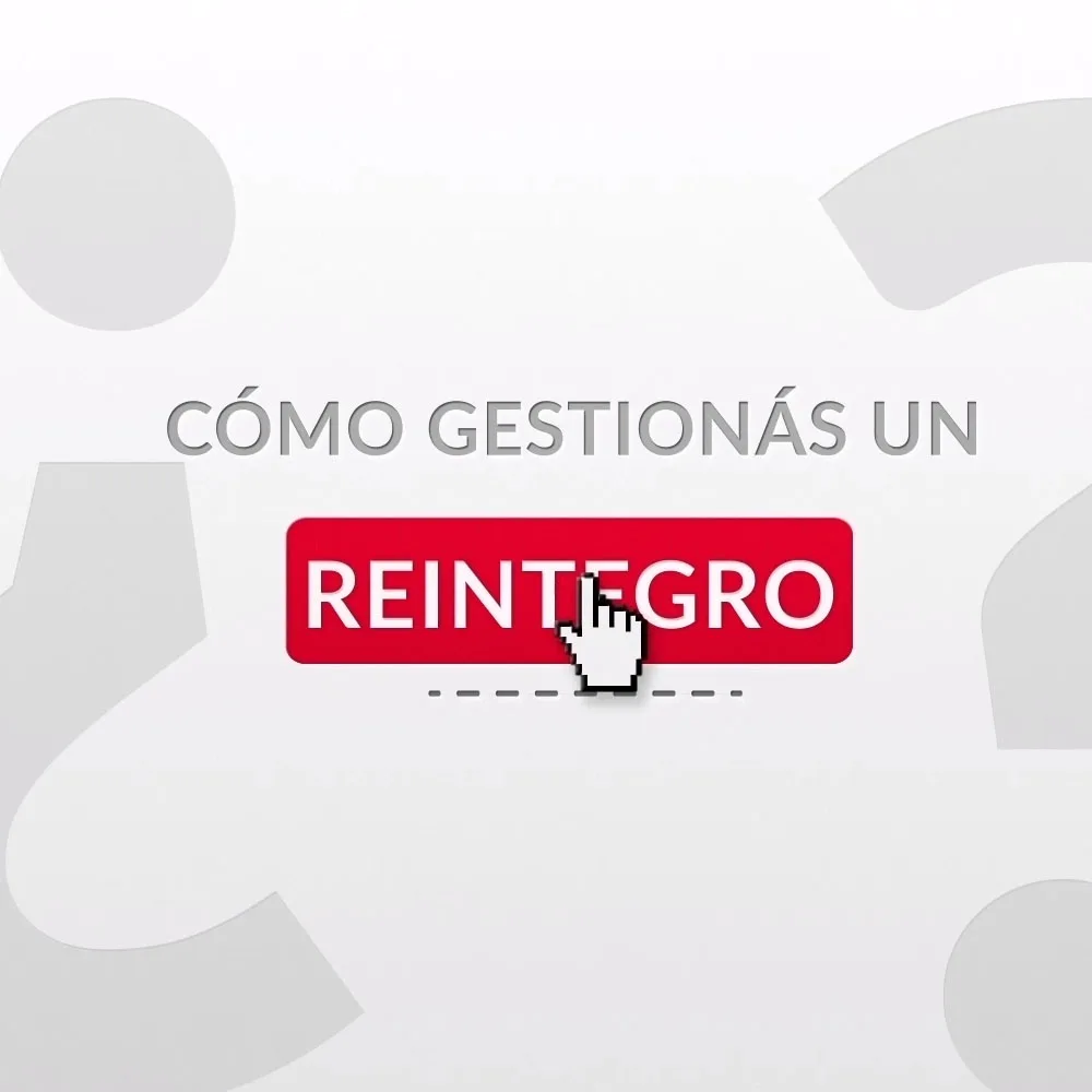 Reintegros online: más fácil, rápido y desde casa.